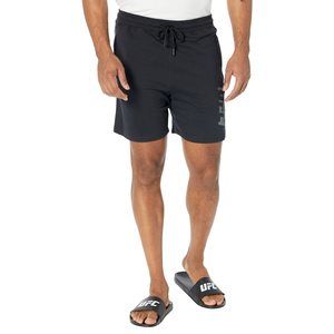 UFC Men's Terry Volleyball Shorts Black 2XL
